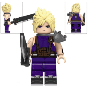 Boneco Bloco de Montar Cloud Strife Final Fantasy