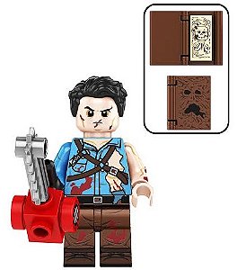 Boneco Bloco de Montar Ash Williams - Evil Dead