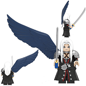 Boneco Bloco de Montar Dephiroth Final Fantasy VII