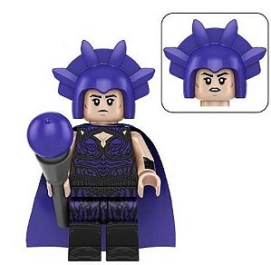 Boneco Bloco de Montar Maligna Evil Lyn Mestres do Universo