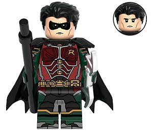 Boneco Bloco de Montar titans Robin DC