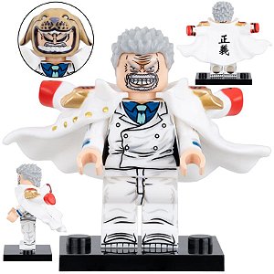 Boneco Bloco de Montar One Piece Monkey D. Garp