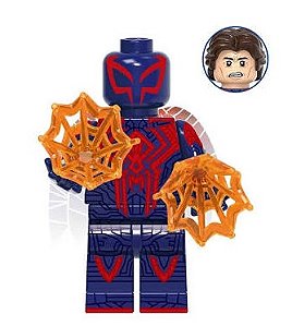 Boneco Bloco de Montar Spider-Man 2099 Across The Spider Verse