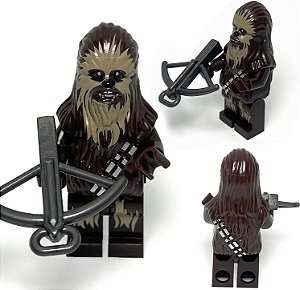 Boneco Bloco de Montar Chewbacca Star Wars