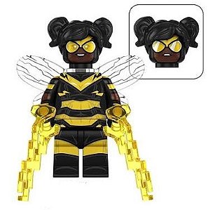 Boneco Bloco de Montar Bumblebee (Abelha) Patrulha do Destino