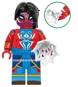 Boneco Bloco de Montar Spider-Man India