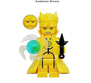 Boneco Bloco de Montar Namikaze Minato Naruto