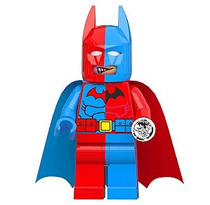 Boneco Bloco de Montar Batman Two-Face