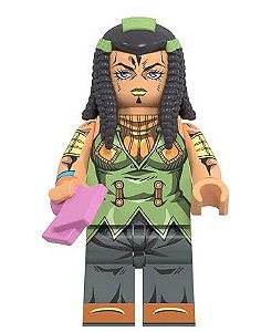 Boneco Bloco de Montar JoJo's Bizarre Adventure – Ermes Costello