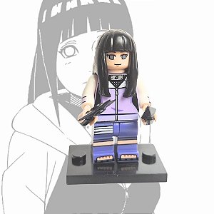 Boneco Bloco de Montar Naruto Hinata Hyuga
