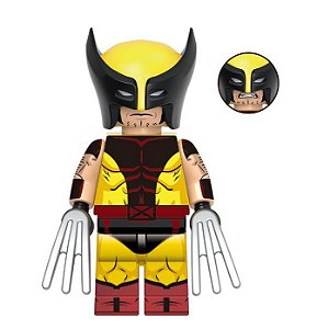 Boneco Bloco de Montar Wolverine X-Men 97