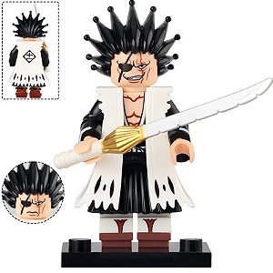 Boneco Bloco de Montar Zaraki Krnpachi Bleach