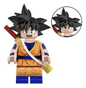 Boneco Bloco Montar Son Goku – Dragão Ball Z