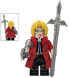 Boneco Bloco Montar Fullmetal Alchemist Edward Elric