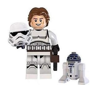 Boneco Bloco Montar Han Solo Trooper Star Wars