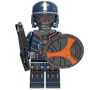 Boneco Bloco Montar Taskmater O Treinador