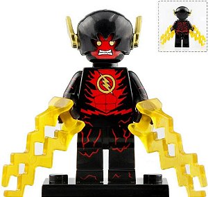 Boneco Bloco de Montar Flash Reverse Vermelho