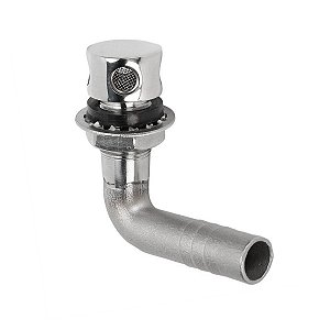 Respiro Tanque de Combustível em L 5/8 Pol. Barcos Aço Inox