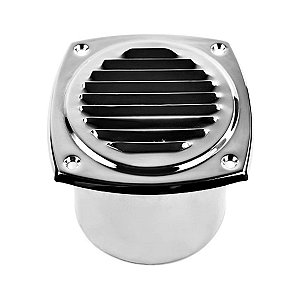 Saída Grade de Ventilação Para Blower 4 Pol Em Aço Inoxidável 127 x 76 mm
