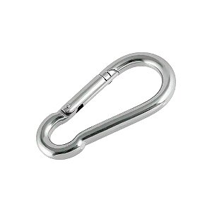 Mosquetão em Aço Inoxidável 316 4 mm