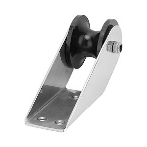 Pulpito De Proa Lancador De Âncora Com Roldana em Aço Inox 316 51 mm X 155 mm