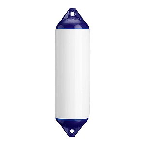 Defensa F1 Cor Branca Com Azul em Pvc 15 X 60 Cm