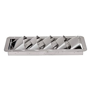 Grade de ventilação em aço inox 316 5 Folhas