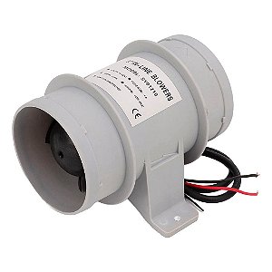 Blower Exaustor 3 Pol 12V 4.5A Capacidade 90-120m³/h