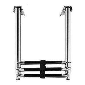 Escada Náutica Aço Inox 304 3 Degraus