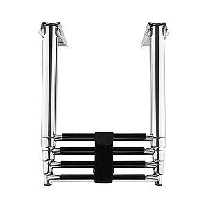 Escada Náutica Aço Inox 304 4 Degraus