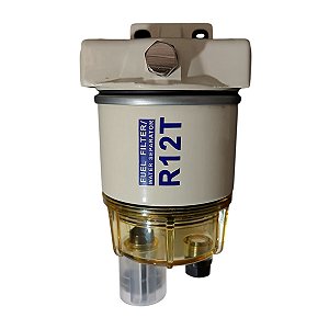 Filtro De Combustível R12T C/ Cabeçote 1/4 Pol