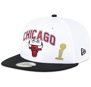 BONÉ NEW ERA 59FIFTY "CHAMPIONSHIP CHICAGO - BULLS"