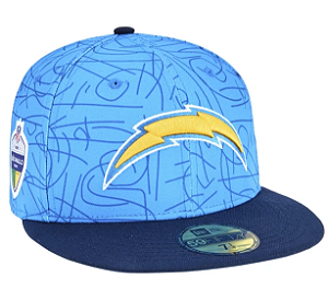 BONÉ NEW ERA 59FIFTY "CHARGERS NFL GAME 2025"