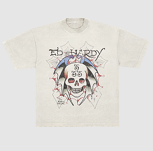 CAMISETA ED HARDY x MATUÊ "BAT SKULL"