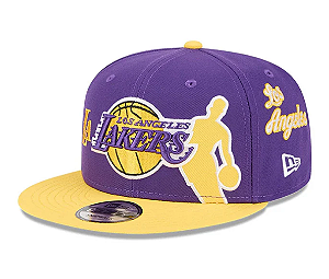 BONÉ NEW ERA 9FIFTY HARDWOOD "LOS ANGELES - LAKERS"