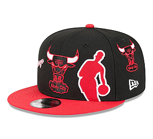 BONÉ NEW ERA 9FIFTY HARDWOOD "CHICAGO - BULLS"