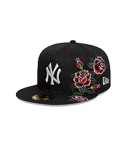 BONÉ NEW ERA 59FIFTY "NEW YORK YANKEES - FLORAL"