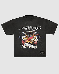 CAMISETA ED HARDY "ANDORINHA LOVE"