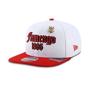 BONÉ NEW ERA 9FIFTY "FLAMENGO FUTEBOL" COM BROCHE