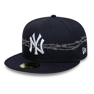 BONÉ NEW ERA 59FIFTY "NEW YORK YANKEES - ARAME FARPADO"