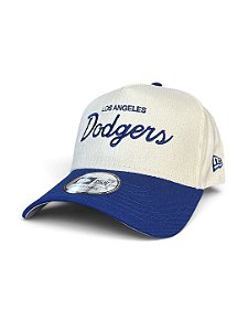 BONÉ NEW ERA 9FORTY A-FRAME "LOS ANGELES DODGERS - VELUDO"