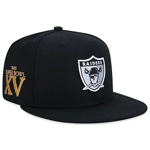 BONÉ NEW ERA 59FIFTY "LAS VEGAS RAIDERS - LOGO HISTORY"