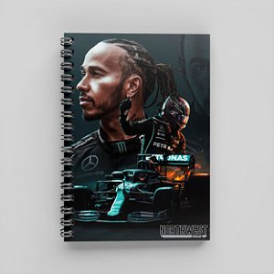 Caderno Lewis Hamilton A4