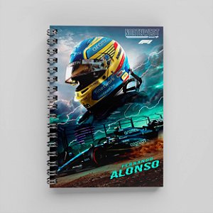 Caderno Fernando Alonso A5