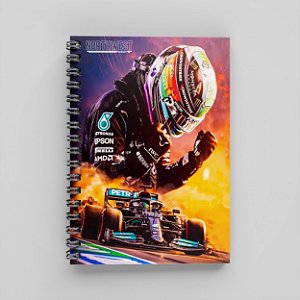 Caderno Lewis Hamilton A5