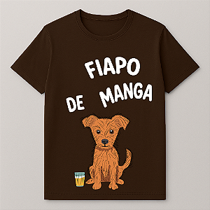 Camiseta Básica Fiapo de Manga