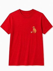Camiseta Vira-Lata Caramelo com Cerveja