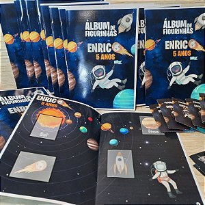 Álbum de Figurinha Personalizado