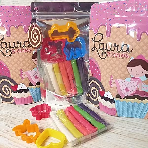 Kit Massinha no Saquinho Zip