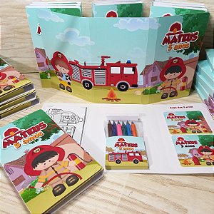 Kit Carteira de Colorir